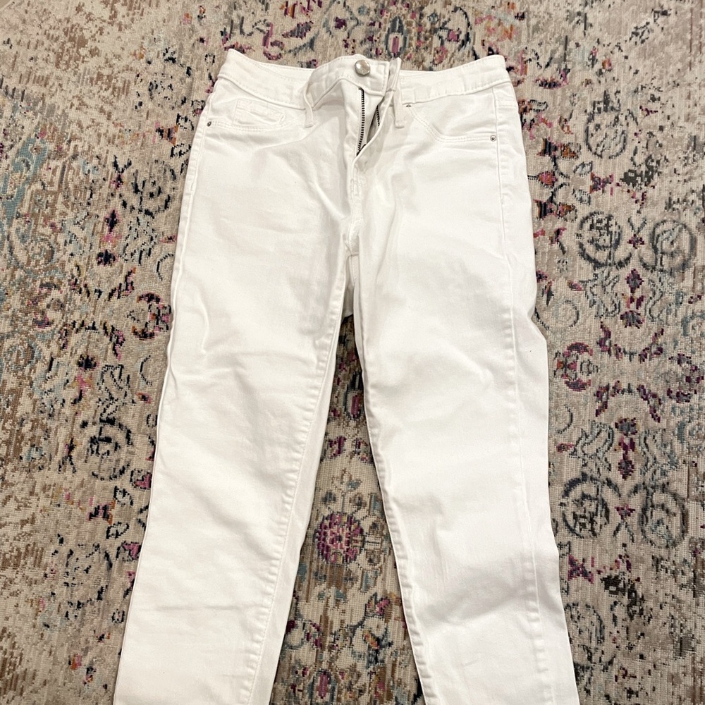Cropped, high rise jegging